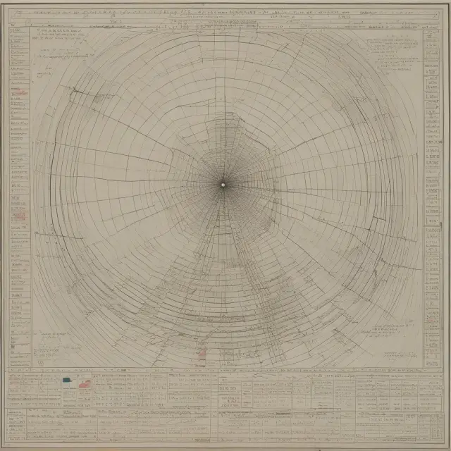 Gann fans display a fan-like diagram of angular lines, revealing support and resistance levels by calculating slope degrees.