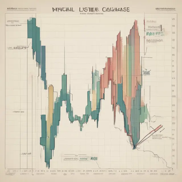 A financial chart with a noticeable absence of price data, indicating the occurrence of a market gap