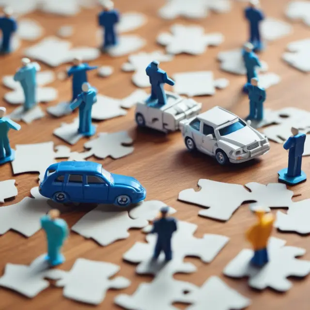 A table with car dealership, insurance provider, and agent working together to create a gap insurance shield