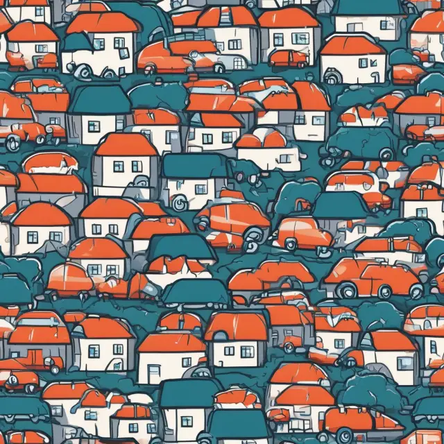 An automotive business is protected by various insurance policies, represented as shields: EPLI, E&O, Property, Flood & Earthquake, BI, WC, and Additional Insureds.