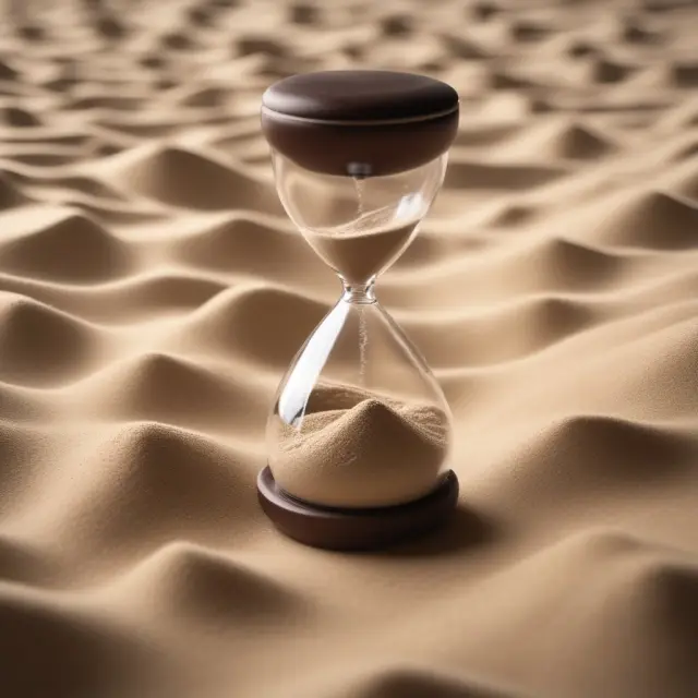 A globe made of an hourglass filled with grains, symbolizing significant reductions in tariffs during various GATT negotiations