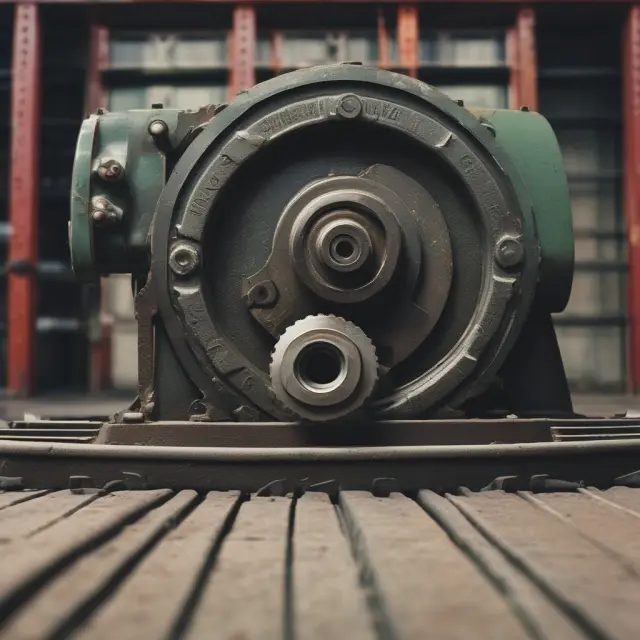 A set of scales with a high gearing ratio balancing potential profits and risks, emphasizing the importance of careful consideration when investing in highly leveraged companies.
