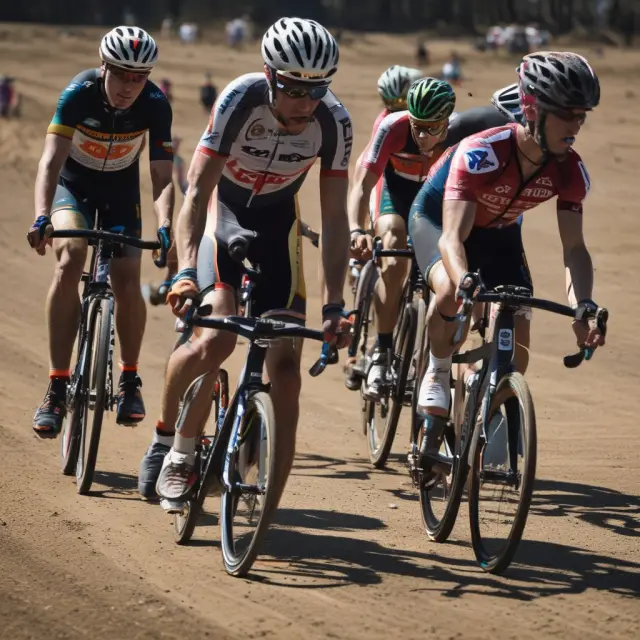 Two stylized business figures race against each other. One is leaner, the other gearier; a third figure displays an industry average gearing ratio as the finish line.