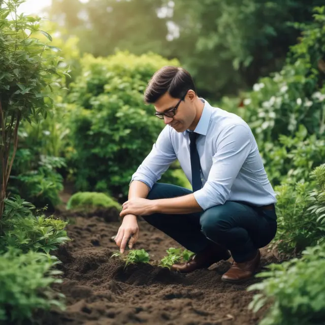 Insurance risk manager nurturing a flourishing garden of fixed income securities and mortgage-backed securities