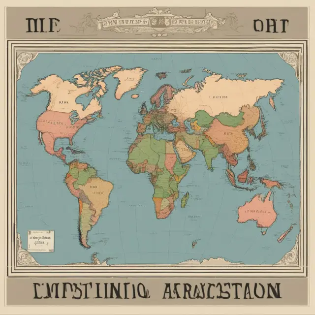An IMF loan officer imposing austerity measures and structural adjustment programs on a globe, symbolizing the criticized colonial-like lending practices.