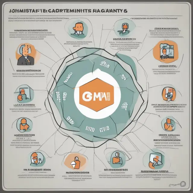 A conductor leading an orchestra, representing different management styles in finance: transformational (inspiring), transactional (structured), servant (empowering), and contingency (adaptive).
