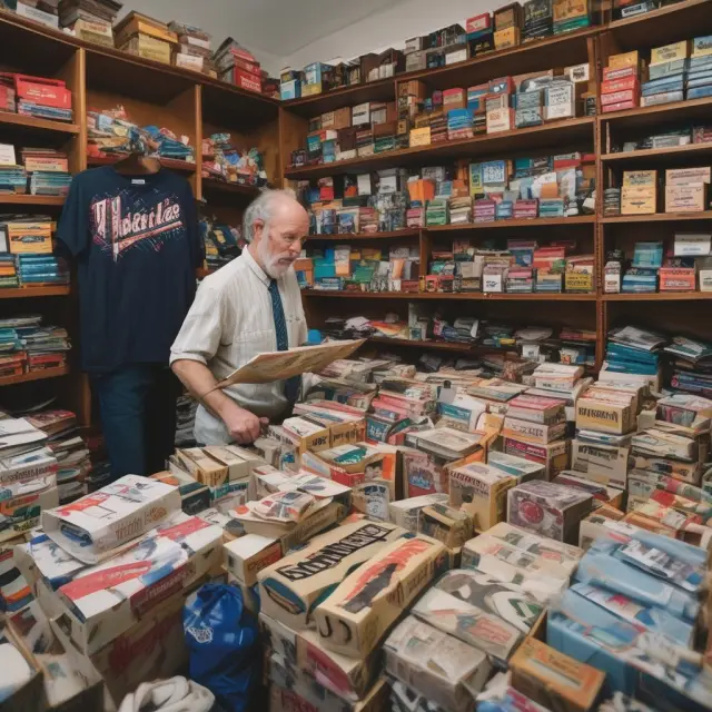 An anxious merchandise owner stands at a fork in the road, pondering options: confiscation, donation, or auction, as time ticks away and the clock of CBP deadlines looms