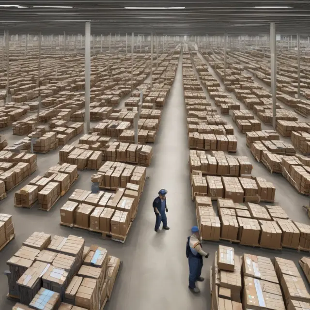 Merchandise navigating US customs; some items diverted to general order storage