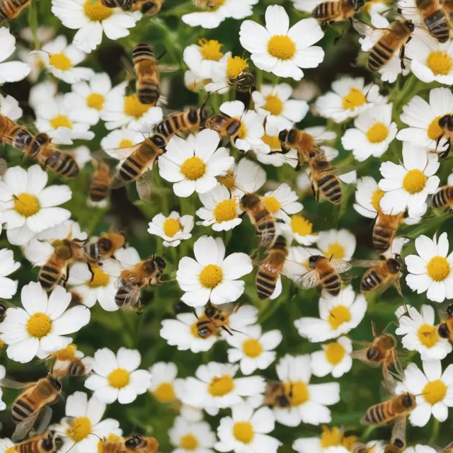 Worker bees migrating between industries symbolize labor mobility, contributing to a vibrant and productive economy.