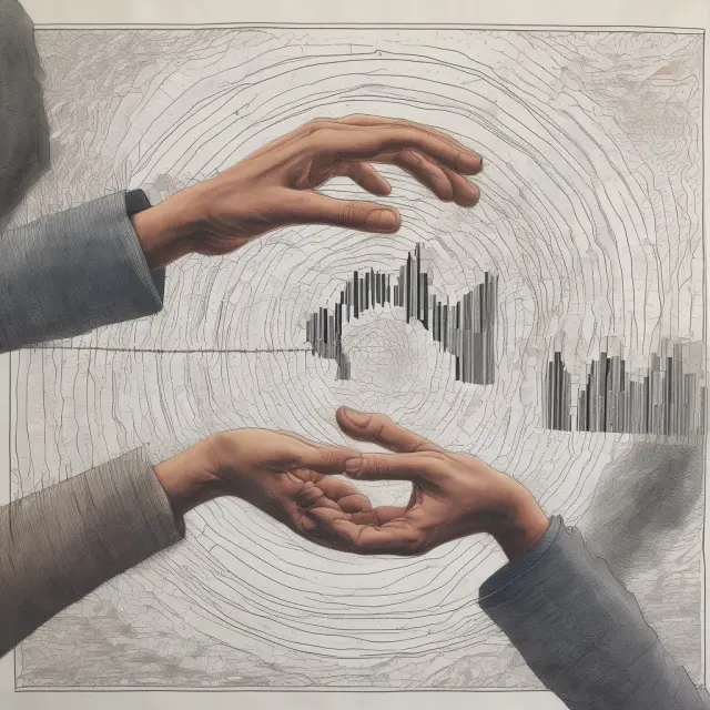 Two hands creating a tapestry, symbolizing the GFSR