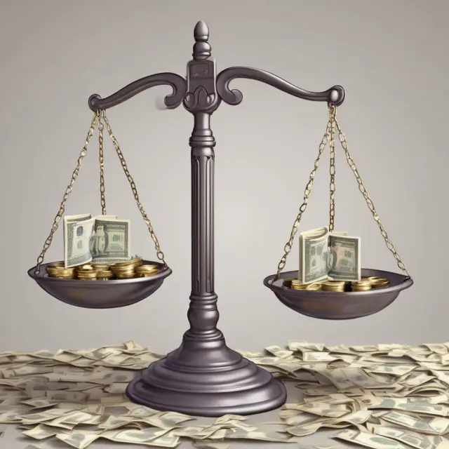 Consumers on a scale with Giffen goods, where increased prices result in greater demand