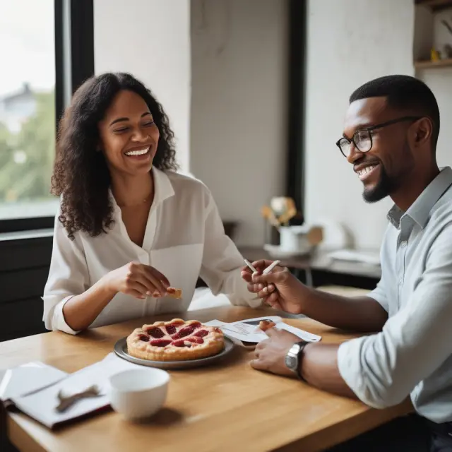 Couple agreeing on gift splitting while maximizing their combined annual gift tax exclusion limit