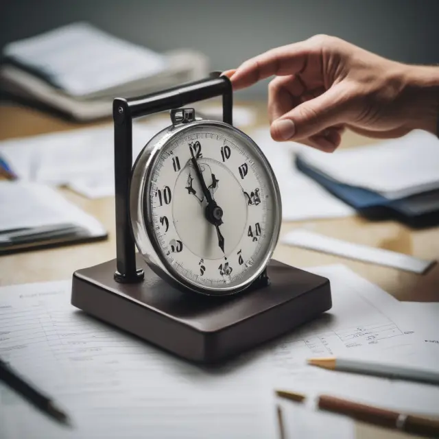 Person balancing gift tax forms and deadlines on a scale