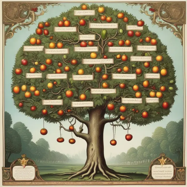 An illustration of a tree with branches representing gift, estate, and inheritance taxes, with leaves showcasing their unique characteristics