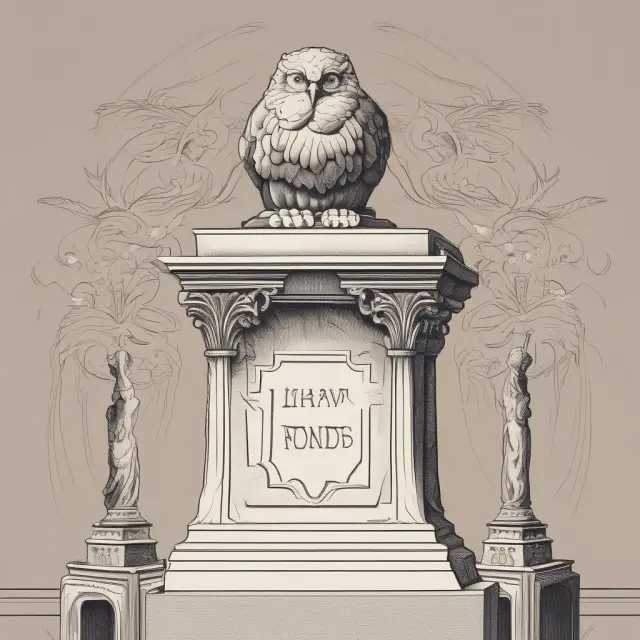 A display of various government bonds resting atop a pedestal, emphasizing their reputation for stability and security.