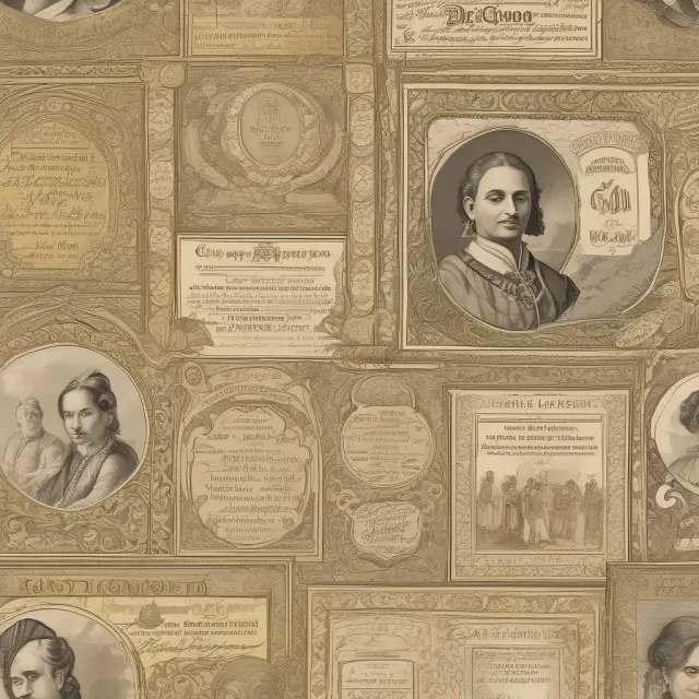 An image depicting gilded bonds originating in the U.K., traveling across time and reaching present-day gilt funds in India.