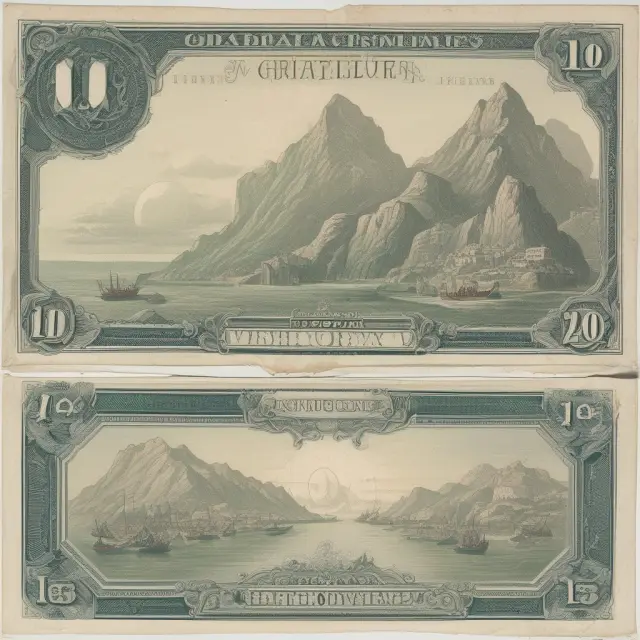 A timeline illustrating Gibraltar