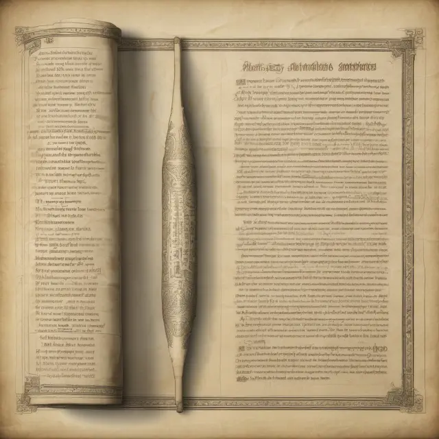 An ancient scroll unfurling to reveal the Global Investment Performance Standards