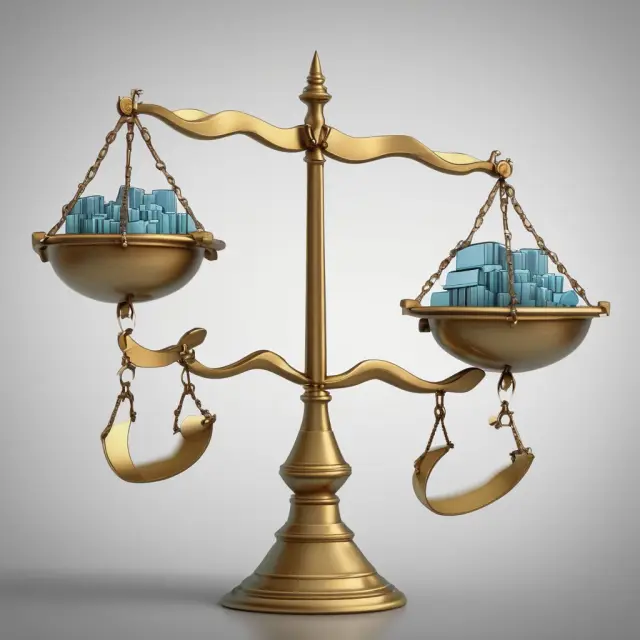 A pair of scales with one side representing Global Investment Performance Standards (GIPS) and the other balanced by fair representation and full disclosure.