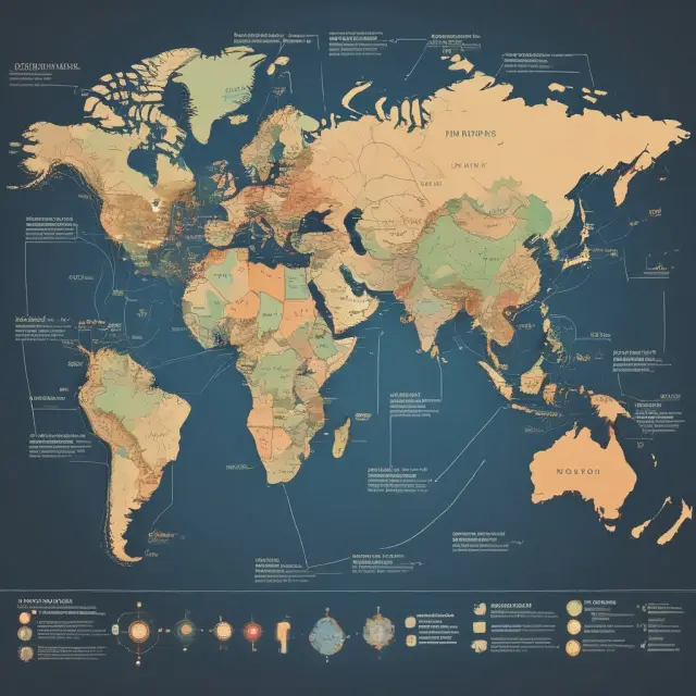 A world map depicting developed (blue), emerging (green), and frontier (red) markets, symbolizing global investment opportunities.