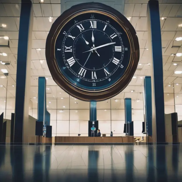 Digital clock representing the continuous CME Globex trading sessions: opening, main, closing