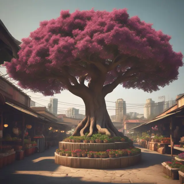 Image of a tree rooted in GLWBs, growing through market volatility and blooming with minimum return riders and step-up features