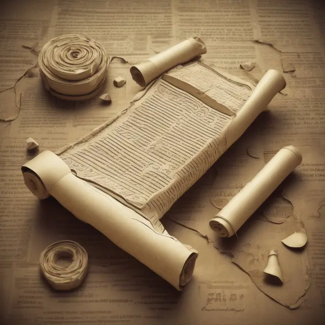 A scene of ancient scrolls revealing FAQs about Guaranteed Lifetime Withdrawal Benefits in retirement income strategies.