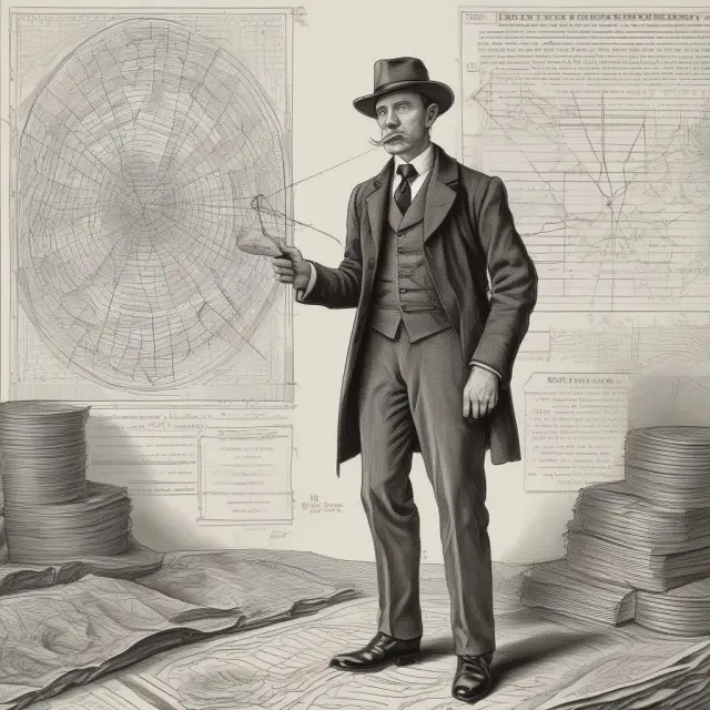 Time traveler exploring the transformation of nominal GNP into inflation-adjusted real GNP for accurate economic analysis