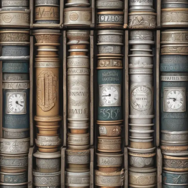 An ancient hourglass filled with data points symbolizing historical go-shop period trends in Mergers and Acquisitions