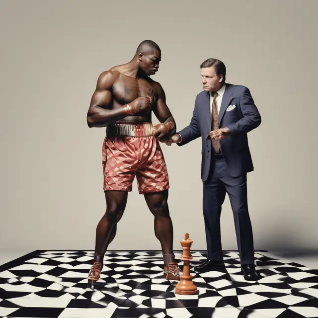 A heavyweight boxer presents an irrefutable Godfather offer to a smaller target firm in the form of a take-it-or-leave-it deal on a mergers chessboard