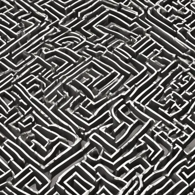 A maze illustrating accounting principles and the Going Concern concept interwoven through Generally Accepted Accounting Principles (GAAP) and Generally Accepted Auditing Standards (GAAS).