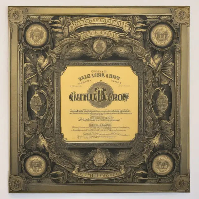 Gold certificate morphing from historic US currency to modern-day bullion proof of ownership