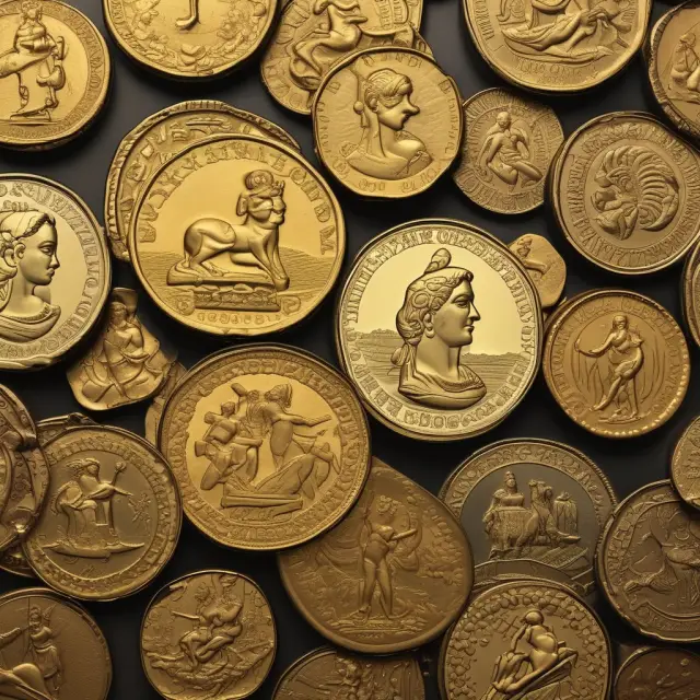 Voyage through the historical use of gold as currency, from ancient civilizations to modern times.