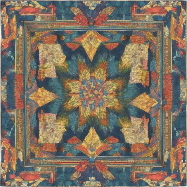 Three statistical tests - Chi-square, Kolmogorov-Smirnov (KS), and Shapiro-Wilk (SW) - forming a colorful kaleidoscope to evaluate data