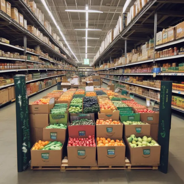 Amazon buying Whole Foods, representing the calculation of intangible assets (Goodwill)