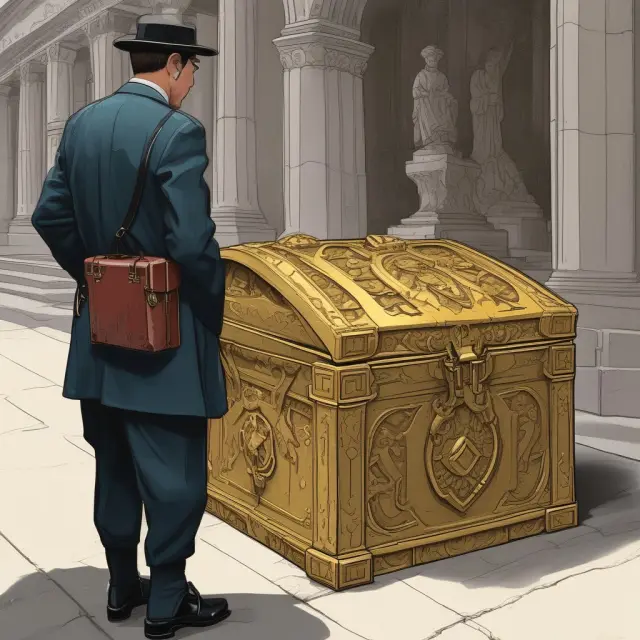 The GAO acts as a watchdog guarding treasure chests filled with taxpayer dollars to ensure appropriate spending and transparency
