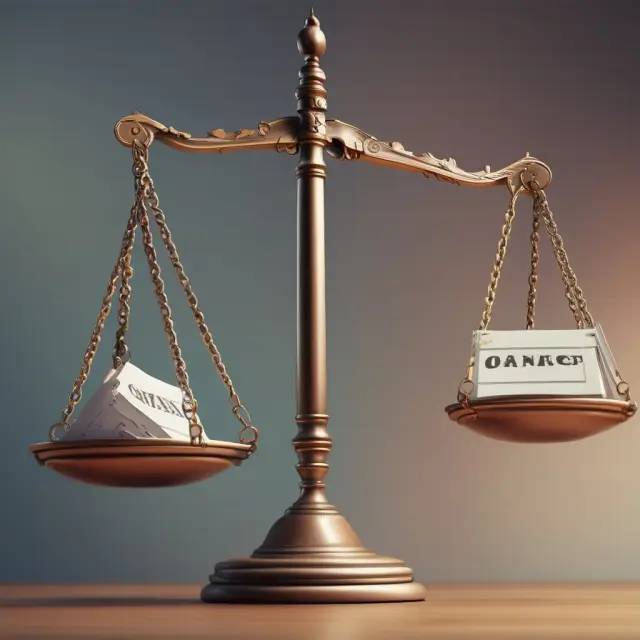 An image of a scale balancing GWAC and single-agency contracts, with labels representing their unique advantages like economies of scale, cost savings, and contract administration.
