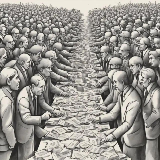 People manipulating economic levers; Government purchases at the core, driving demand and sparking multiplier effect