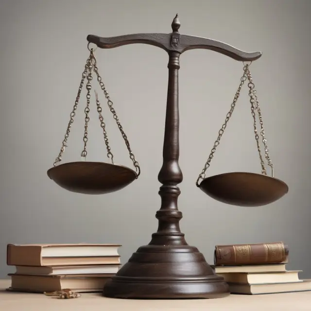 Scales balance between 2 candidates, one with higher weights symbolizing greater GMAT scores & shorter exam duration