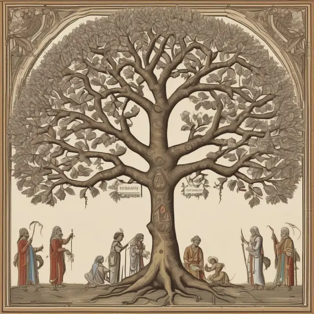 Wise Grantor tree distributing branches of property ownership to growing family tree of Grantees