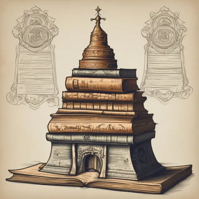 Three-tiered tower representing quitclaim, special warranty, and general warranty deeds. Grantee