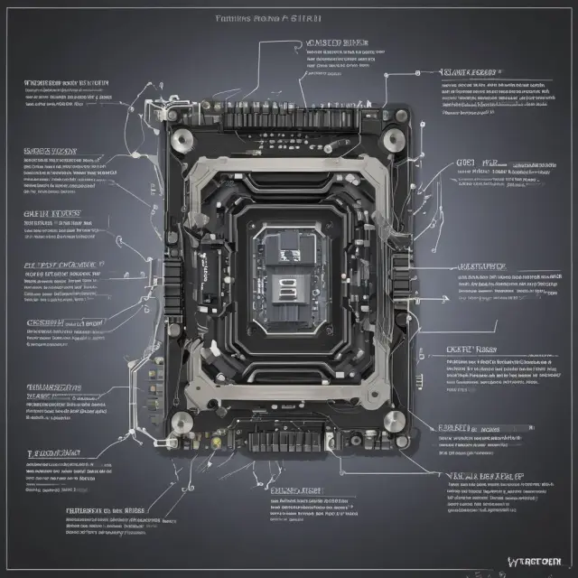 A timeline depicting the evolution and impact of GPUs on industries such as gaming, virtual reality, machine learning, and cryptocurrency mining