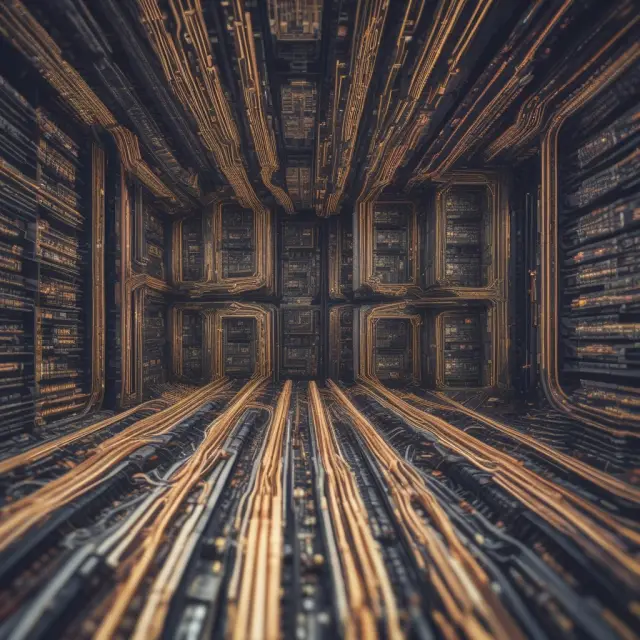 A metaphorical image depicting CPUs as conductors leading a symphony orchestra and GPUs as a multitude of musicians playing in harmony for improved system performance