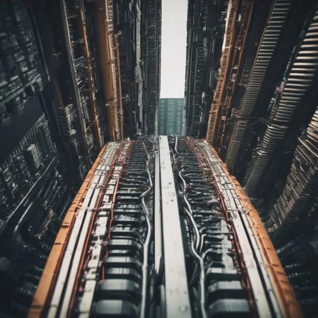 An image of a Swiss Army knife morphing into a GPU, symbolizing its versatility and impact on various industries.