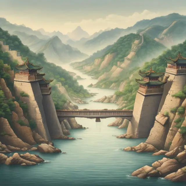 Chinese wall illustrates confidentiality in investment banking; dividing accessible from restricted investments.