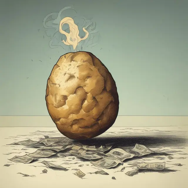A game of hot potato where investors pass overvalued securities, hoping to find a 