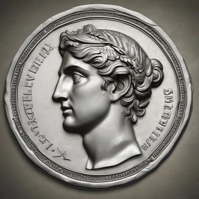 A mosaic of ancient Greek drachmas transforming into modern currencies, symbolizing economic evolution