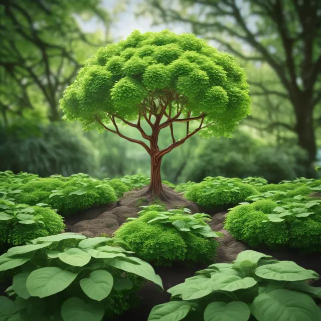 Institutional investors tending to a flourishing garden of green bonds, symbolizing attractive financial returns, tax incentives, and portfolio diversification.
