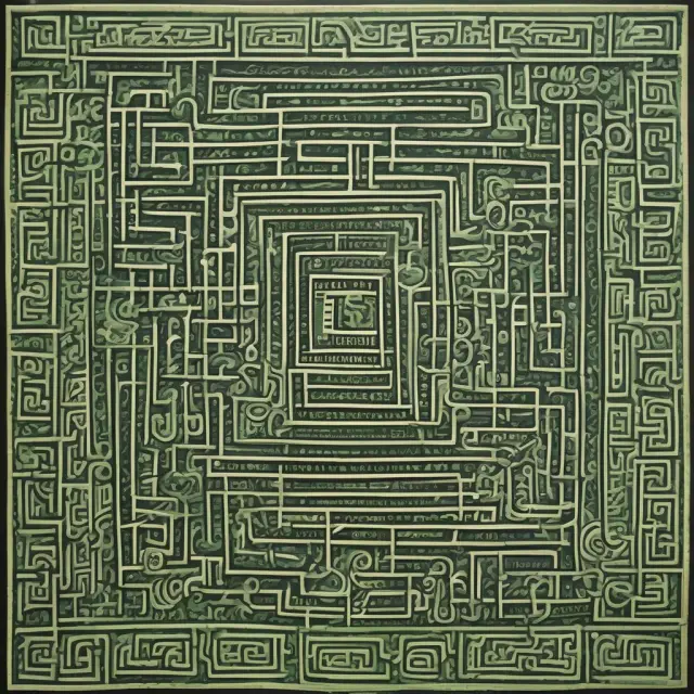 Green card holder weaving a tapestry representing tax laws and financial planning strategies in the United States