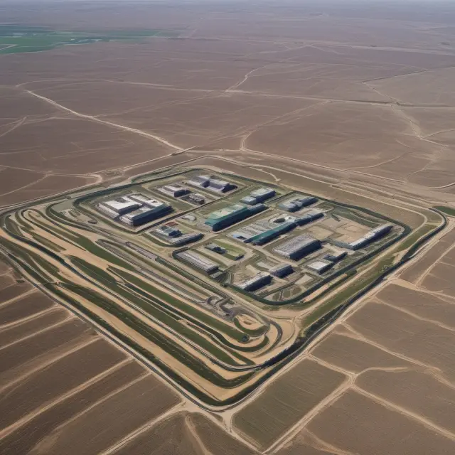 Toyota’s successful green-field investment in Mexico is symbolized by a desert transforming into an oasis, signifying economic growth and employment opportunities